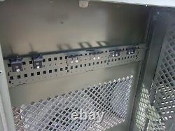 Military Surplus Space Saver Weapons Rifle Pistol Rack Cabinet Safe Gun Army