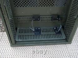 Military Surplus Space Saver Weapons Rifle Pistol Rack Cabinet Safe Gun Army