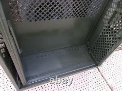 Military Surplus Space Saver Weapons Rifle Pistol Rack Cabinet Safe Gun Army