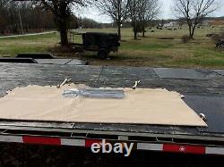 Military Surplus Tan Curtain 2 Man Truck M998 Hmmwv 12340737-2 Army- Bent Rod