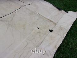 Military Surplus Tan Temper Tent Center Section Hunting -not Complete Tent Army