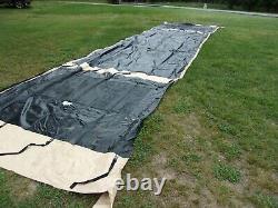 Military Surplus Tan Temper Tent Center Section Hunting -not Complete Tent Army