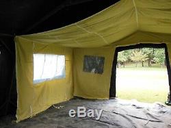 Military Surplus Temper Tent Cotton Liner Set Hunting. Liner Only No Tent. Army