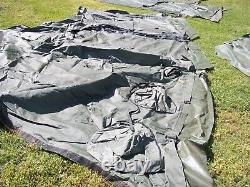 Military Surplus Temper Tent. End. Section Hunting. Not Complete Tent. Army