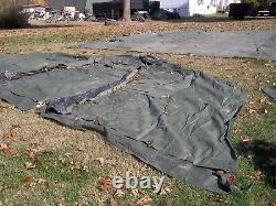 Military Surplus Temper Tent. End. Section Hunting. Not Complete Tent. Army