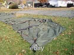 Military Surplus Temper Tent. End. Section Hunting. Not Complete Tent. Army