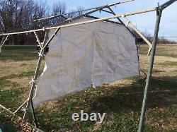 Military Surplus Temper Tent Partition Section Pass Through Room Divider Us Army