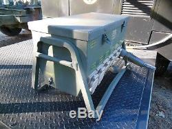 Military Surplus Tent Generator Power Distribution Box 60 Amp 20a Breakers Army