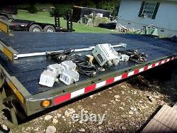 Military Surplus Tent Generator Power Distribution Box+cables+outlets+stand Army