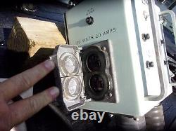 Military Surplus Tent Generator Power Distribution Box+cables+outlets+stand Army