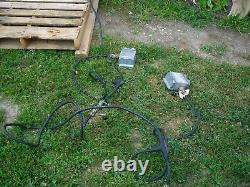 Military Surplus Tent Generator Power Distribution Box+cables+outlets+stand Army