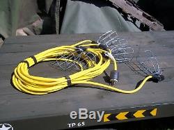 Military Surplus Tent Lighting Kit 110v Army. 6. Standard Bulb String Cord Us