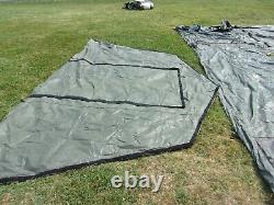 Military Surplus Tent Liner Base X 203 Liner With Cords, And Air Vent -us Army