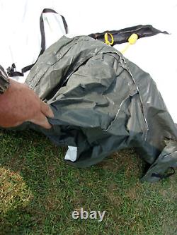 Military Surplus Tent Liner Base X 203 Liner With Cords, And Air Vent -us Army