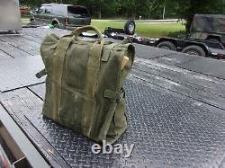 Military Surplus Tent Repair Kit Bag Canvas Fabric Tools Grommets Dog Bones Army