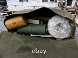 Military Surplus Tent Repair Kit Bag Canvas Fabric Tools Grommets Dog Bones Army