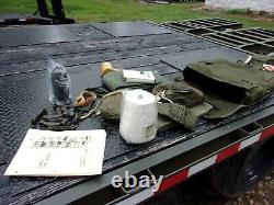 Military Surplus Tent Repair Kit Bag Canvas Fabric Tools Grommets Dog Bones Army