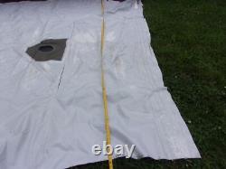 Military Surplus Tent Wood Stove Jack Ring 5 By 6 Inches Vinyl Canvas Us Army