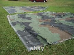 Military Surplus Truck Cover M817 M929 M51 Dump Bed 5 Ton Camo Unissued Army