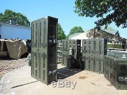 Military Surplus Universal Weapons Rifle Pistol Gun Rack Cabinet Safe Us Army