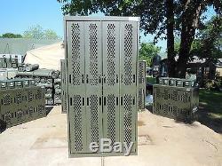 Military Surplus Universal Weapons Rifle Pistol Gun Rack Cabinet Safe Us Army