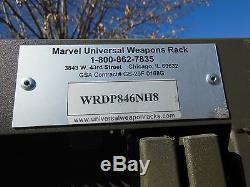 Military Surplus Universal Weapons Rifle Pistol Gun Rack Cabinet Safe Us Army