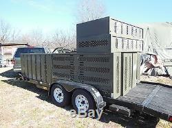 Military Surplus Universal Weapons Rifle Pistol Gun Rack Cabinet Safe Us Army