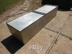 Military Surplus Us Army Field Kitchen Cabinet Aluminum Base 4 Cabinet