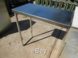 Military Surplus Us Army Field Kitchen Cabinet With Sink And Folding Table Top