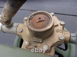 Military Surplus Water Pump 1 1/4 Intake-guessing Would Need A 5 HP Motor -army