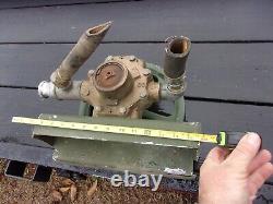 Military Surplus Water Pump 1 1/4 Intake-guessing Would Need A 5 HP Motor -army