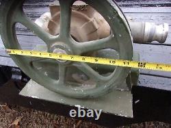 Military Surplus Water Pump 1 1/4 Intake-guessing Would Need A 5 HP Motor -army