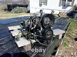 Military Surplus Water Pump 1 1/4 Intake-guessing Would Need A 5 HP Motor -army