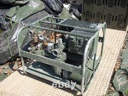 Military Surplus Water Transfer Diaphragm Pump Edson 12o Electric Untested Army