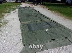 Military Temper Tent Center Section Window Surplus Not Complete Tent Us Army