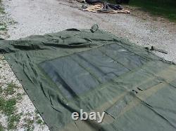 Military Temper Tent Center Section Window Surplus Not Complete Tent Us Army