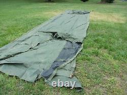 Military Temper Tent Center Section With Doors Surplus Not Complete Tent Army