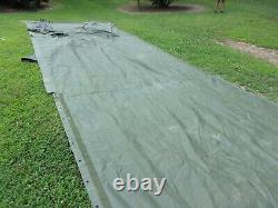 Military Temper Tent Center Section With Doors Surplus Not Complete Tent Army