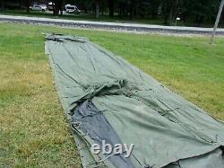 Military Temper Tent Center Section With Doors Surplus Not Complete Tent Army