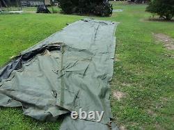 Military Temper Tent Center Section With Doors Surplus Not Complete Tent Army