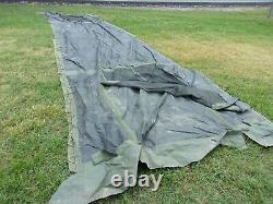 Military Temper Tent Center Section With Doors Surplus Not Complete Tent Army