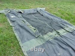 Military Temper Tent Center Section With Doors Surplus Not Complete Tent Army