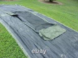 Military Temper Tent Center Section With Doors Surplus Not Complete Tent Army