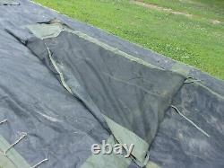 Military Temper Tent Center Section With Doors Surplus Not Complete Tent Army