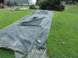 Military Temper Tent Center Section With Doors Surplus Not Complete Tent Army