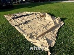 Military Temper Tent End Door Section Surplus -not Complete Tent- Us Army