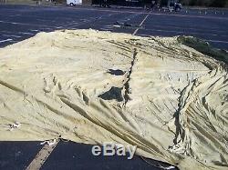 Military Tent Liner Gp Medium Army Surplus 16x32 Cotton Liner Only Not A Tent