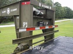 Military Theme Logo Set Gooseneck Flatbed 25 + Ft Army- No Trailer Included