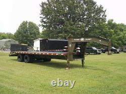 Military Theme Logo Set Gooseneck Flatbed 25 + Ft Army- No Trailer Included