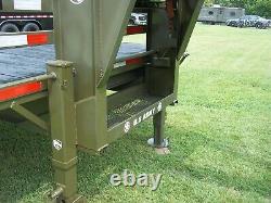 Military Theme Logo Set Gooseneck Flatbed 25 + Ft Army- No Trailer Included